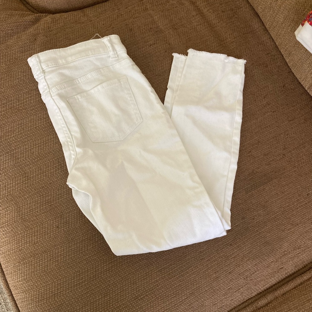 Cat & Jack Girls White Skinny Jeans